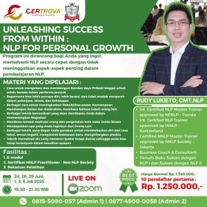 Unleashing Success From Wothin : NLP For Personla Growth